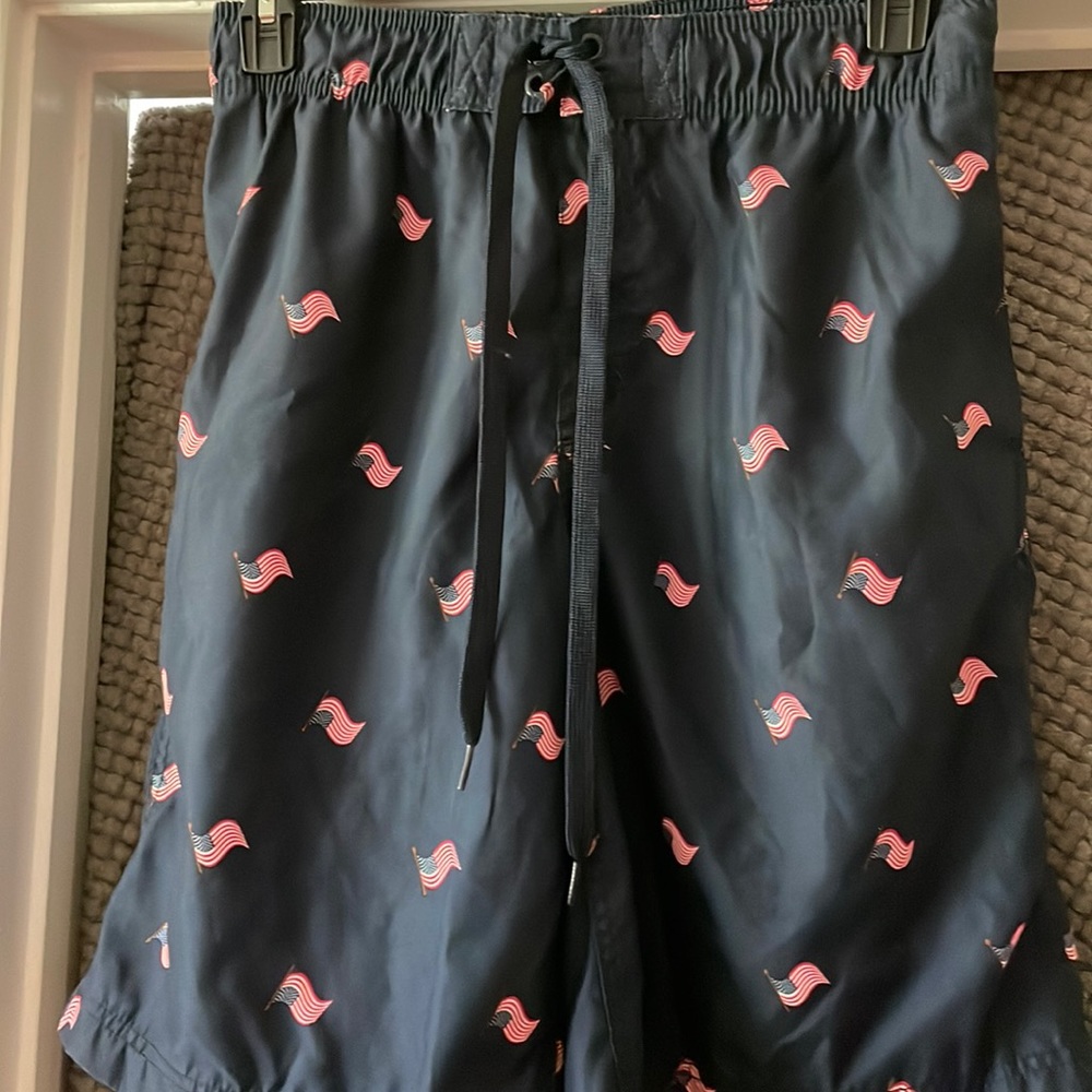 Men’s Faded Glory Swimming Trunks Size 32-34 Great Condition Netting Removed